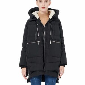 The Amazon Coat Orolay Thickened Down Jacket Black